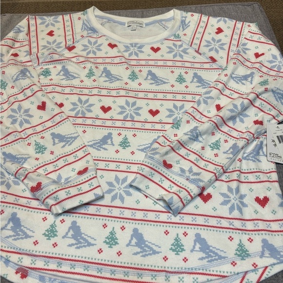 P.J Salvage Après All Day Long Sleeve Top, XL - Picture 2 of 9